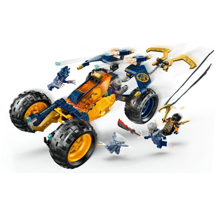 LEGO 71811 Buggy Todoterreno Ninja de Arin Ninjago, Amarillo, con 4 minifiguras y Riyu bebé - Temporada 2 3 LEGO 71811 Buggy Todoterreno Ninja de Arin Ninjago, Amarillo, con 4 minifiguras y Riyu bebé - Temporada 2 3