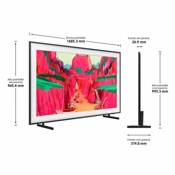 Smart TV Samsung TQ75LS03FWUXXC 75" (75") 4K Ultra HD (4K Ultra HD) LED HDR Neo QLED (LED) (HDR) (Neo QLED) 2 Smart TV Samsung TQ75LS03FWUXXC 75" (75") 4K Ultra HD (4K Ultra HD) LED HDR Neo QLED (LED) (HDR) (Neo QLED) 2