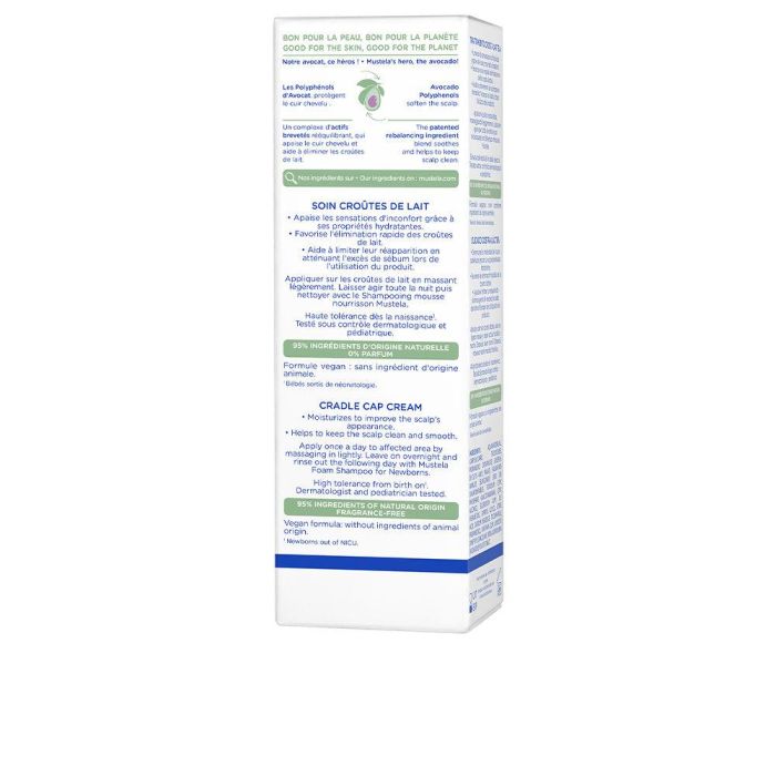Mustela Bebé Cuidado Costra Láctea Tratamiento para Eliminar y Prevenir Costra Láctea Crema 40 ml Mustela Bebé Cuidado Costra Láctea Tratamiento para Eliminar y Prevenir Costra Láctea Crema 40 ml