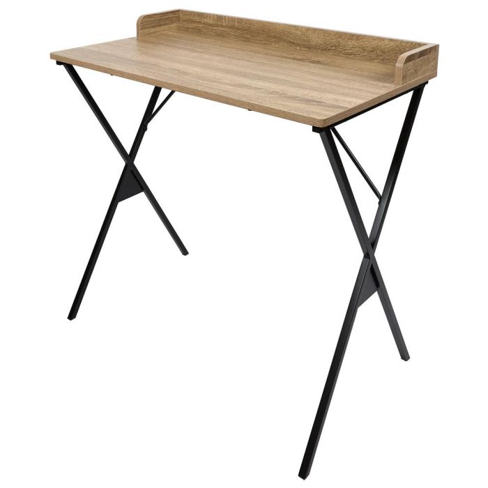 Home Deco Factory Escritorio Loka Essentiel, madera MDF con patas de metal, 80x48 cm; h.80 cm Home Deco Factory Escritorio Loka Essentiel, madera MDF con patas de metal, 80x48 cm; h.80 cm