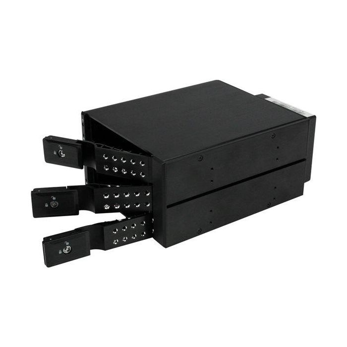 Rack Startech HSB3SATSASBA Negro 3,5" Portátil 1 Rack Startech HSB3SATSASBA Negro 3,5" Portátil 1