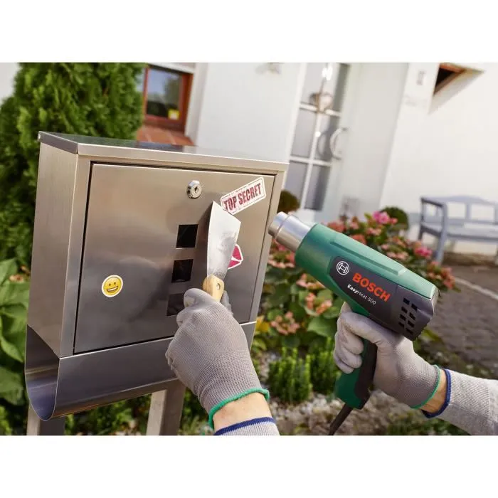 Bosch Pistola de Calor EasyHeat 500 - 2 Configuraciones de Temperatura, Diseño Compacto 4