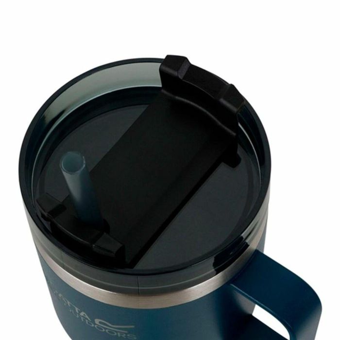 Vaso con Pajita Regatta Thermo Insulated Mug Azul oscuro 600 ml Acero Inoxidable 2 Vaso con Pajita Regatta Thermo Insulated Mug Azul oscuro 600 ml Acero Inoxidable 2