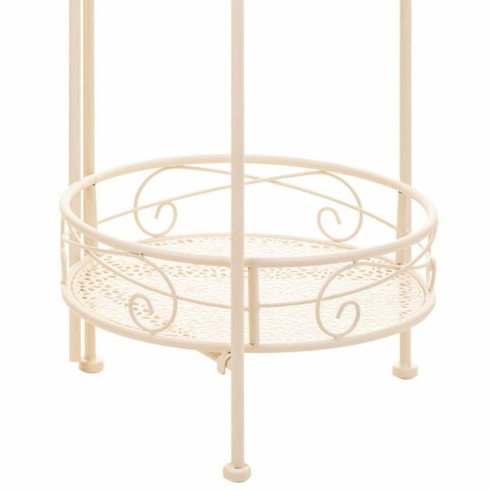 Soporte para Maceta Alexandra House Living Blanco Metal Hierro 25 x 158 x 40 cm 1