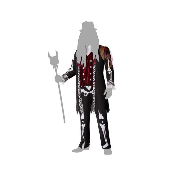 Disfraz para Adultos Multicolor (2 Piezas) (2 Unidades) 3 Disfraz para Adultos Multicolor (2 Piezas) (2 Unidades) 3