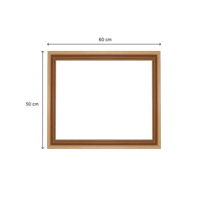 Marco moldeado - NORDLINGER PRO - 50 x 60 cm - 42 x 14 mm - FSC 100% 1