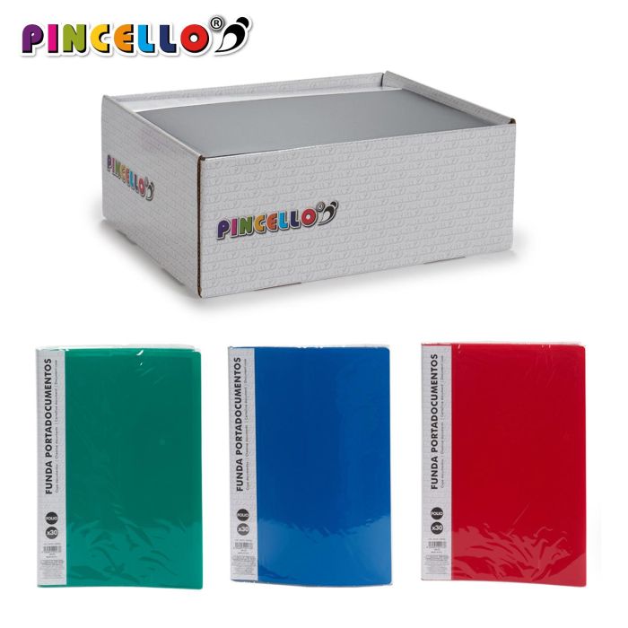 Portadocumentos 30 Hojas Folio Surtidos Col Pincello 1X33CM (36 Unidades) 2 Portadocumentos 30 Hojas Folio Surtidos Col Pincello 1X33CM (36 Unidades) 2