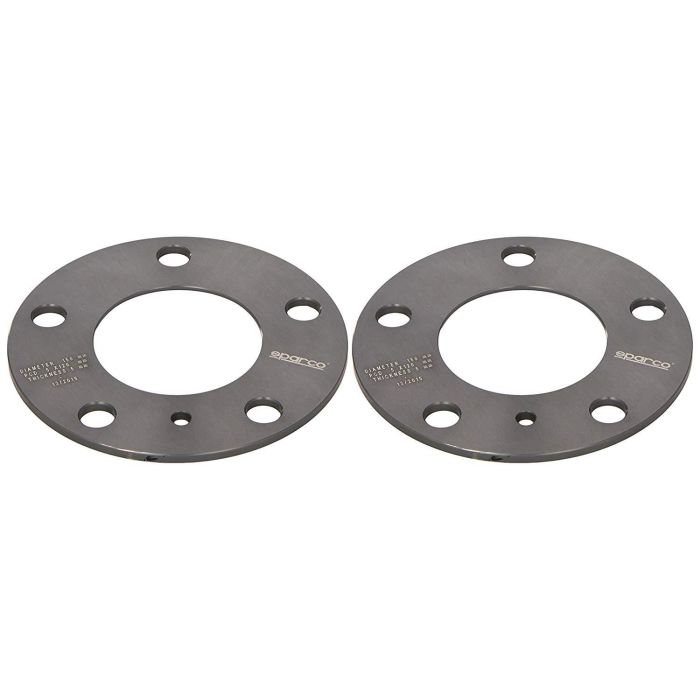 Separadores Sparco 5x120 | 74.0 B M12x1.50 5 mm Tipo M1 S051STB270 Separadores Sparco 5x120 | 74.0 B M12x1.50 5 mm Tipo M1 S051STB270