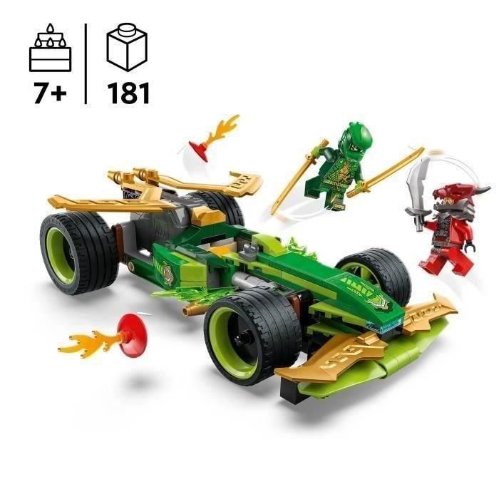 Juego de construccion coche de carreras con motor de carga manual de lloyd lego ninjago 1 Juego de construccion coche de carreras con motor de carga manual de lloyd lego ninjago 1