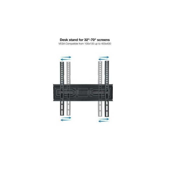 TooQ LP7846TN-B Soporte de Pared Giratorio, Inclinable y Nivelable para TV Planas/Curvas de 32-70" hasta 40kg, Negro 1 TooQ LP7846TN-B Soporte de Pared Giratorio, Inclinable y Nivelable para TV Planas/Curvas de 32-70" hasta 40kg, Negro 1