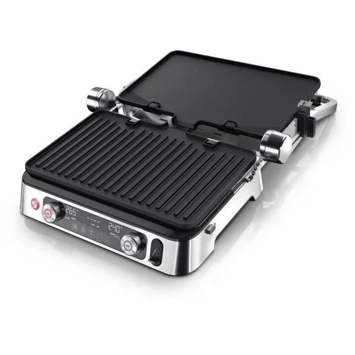 Braun Multi Grill 9 Pro Parrilla Multifunción 2200 W 3 Posiciones de Calentamiento Negro / Acero 1