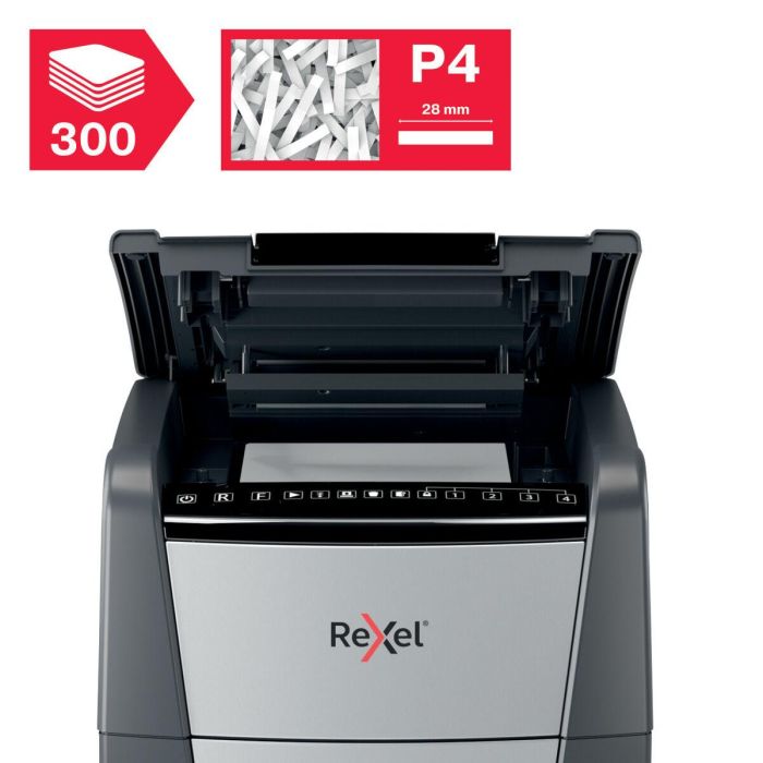 Trituradora de Papel Rexel Optimum Auto+ 300X 60 L 2 Trituradora de Papel Rexel Optimum Auto+ 300X 60 L 2