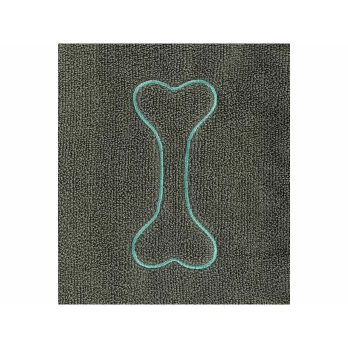 Toalla de Microfibra Trixie Gris 78 × 32 cm 2 Toalla de Microfibra Trixie Gris 78 × 32 cm 2