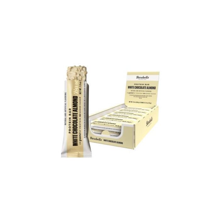 Barebells Barrita de Proteínas White Chocolate Almond sin Azúcares Añadidos 12x55g