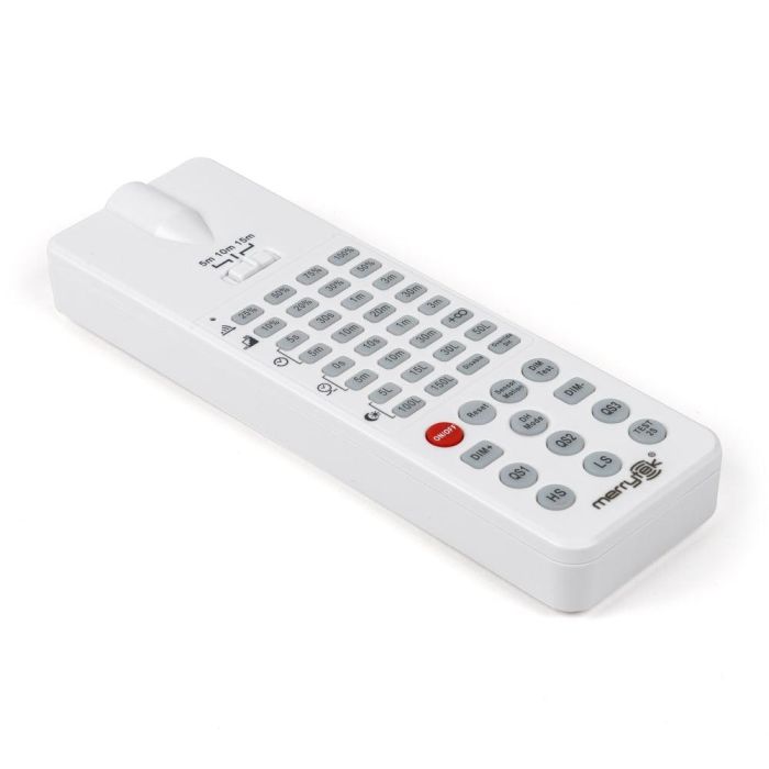 Merrytek Mando Control Remoto para Sensor Microondas de Campanas LED, configurable: área detección, tiempo, Standby y nivel luz. Compatible 1-10V. 0 Merrytek Mando Control Remoto para Sensor Microondas de Campanas LED, configurable: área detección, tiempo, Standby y nivel luz. Compatible 1-10V. 0