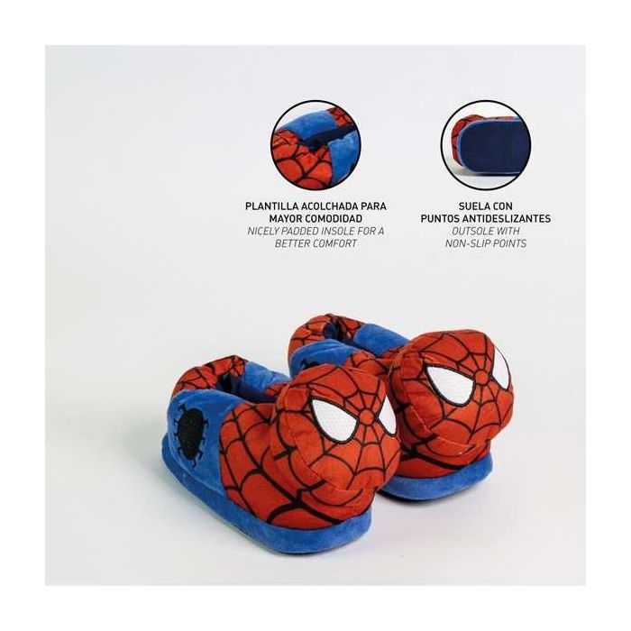 Zapatillas de casa 3D aplicaciones spiderman t28/29 4