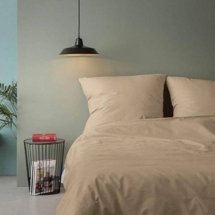Juego de funda nórdica Beige Cama de 200 3 Piezas 4 Juego de funda nórdica Beige Cama de 200 3 Piezas 4