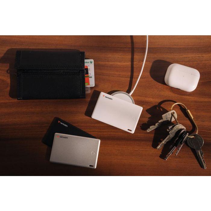 Verbatim My Finder Card Bluetooth Item Finder 3 pack Black / Silver / White  4