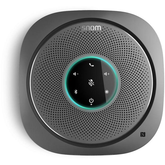 Snom C300 Speakerphone USB Bluetooth Manos Libres Gris 3W - Teléfono con 6 Micrófonos y Batería 5200mAh 2