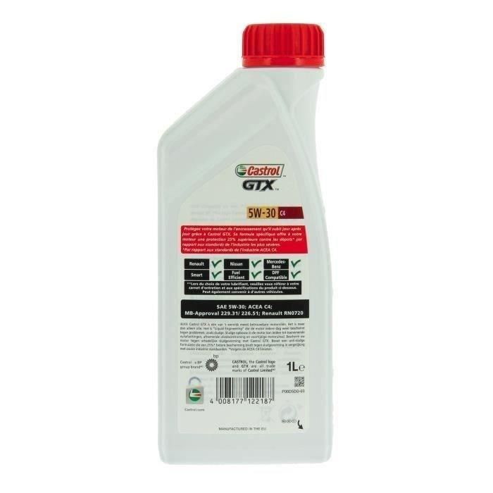 Castrol Gtx 5W-30 C4 5L + 1L 4