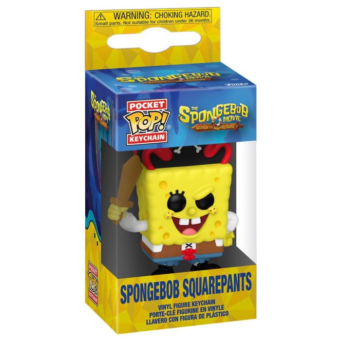 Llavero Pocket POP Bob Esponja Una Nueva Aventura Pirata SpongeBob SquarePants 1 Llavero Pocket POP Bob Esponja Una Nueva Aventura Pirata SpongeBob SquarePants 1