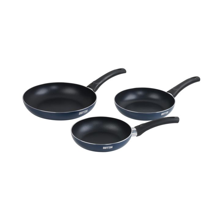 Set de 3 Sartenes de Aluminio para Inducción Basik Quttin - Inde (4 Cajas) 7 Set de 3 Sartenes de Aluminio para Inducción Basik Quttin - Inde (4 Cajas) 7