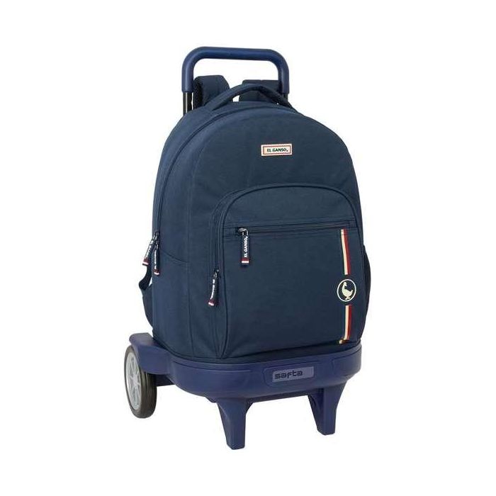 Mochila Safta Grande Con Ruedas Compact Evolution Extensible El Ganso Eclipse 450x330x220 mm Mochila Safta Grande Con Ruedas Compact Evolution Extensible El Ganso Eclipse 450x330x220 mm