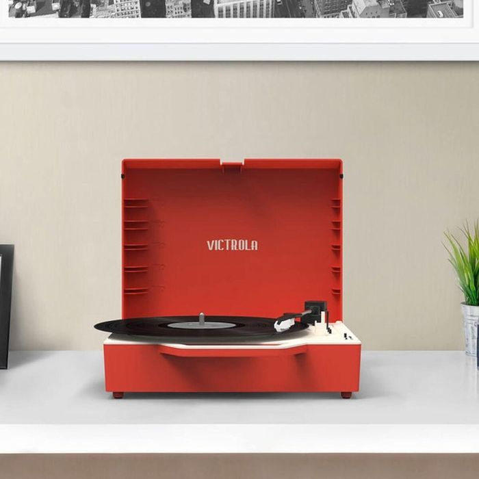 Victrola Tocadiscos maleta Re-Spin Rojo 2 Victrola Tocadiscos maleta Re-Spin Rojo 2