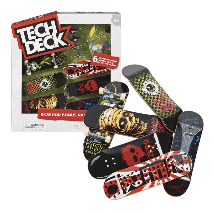 Spin Master 6028845 Tech Deck Skate Shop Bonus Pack - Kit para Construir Monopatines con Tablas, Ruedas y Herramientas +6 años 0 Spin Master 6028845 Tech Deck Skate Shop Bonus Pack - Kit para Construir Monopatines con Tablas, Ruedas y Herramientas +6 años 0