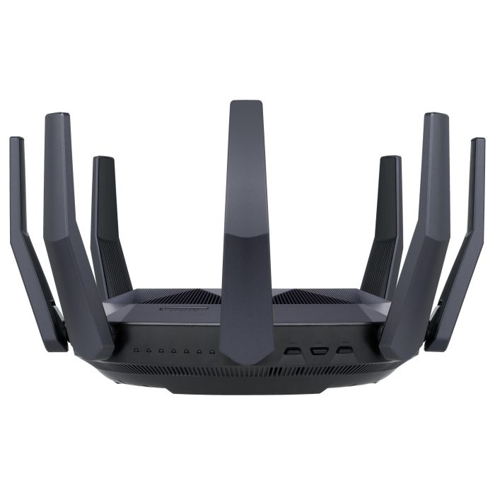 ASUS RT-AX89X Router WiFi 6 AX6000 Dual Band Negro 8 Antenas 2.4GHz 5GHz Ethernet MU-MIMO Mesh 2 Puertos USB 3.0 4