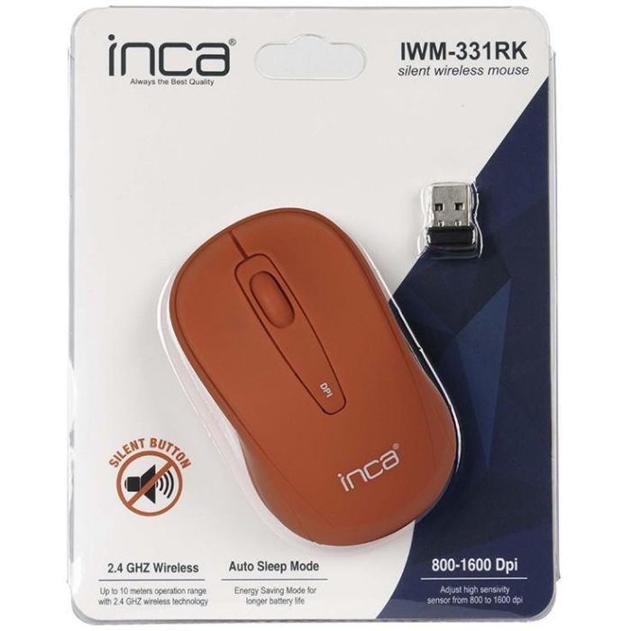 INCA Maus IWM-331RK 1600 DPI,Wireless,Nano-USB,SL,RT 10 m 4 INCA Maus IWM-331RK 1600 DPI,Wireless,Nano-USB,SL,RT 10 m 4