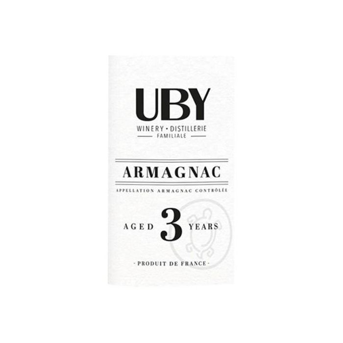 UBY - Auténtico Armagnac - 3 años - 70cl 1