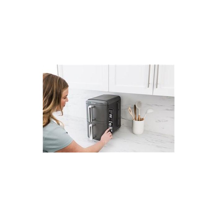 Ninja SL400EU Freidora de Aire Doble Zona XL 9,5L con 6 Programas 6 Ninja SL400EU Freidora de Aire Doble Zona XL 9,5L con 6 Programas 6