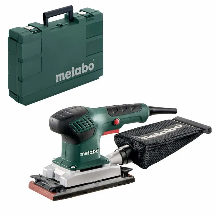 Metabo Lijadora Orbital SR 2185 - 210 W, Bajo Vibración para Acabado Profesional 1