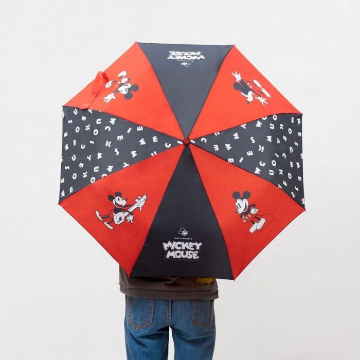 Paraguas plegable automatico Mickey Disney 2 Paraguas plegable automatico Mickey Disney 2