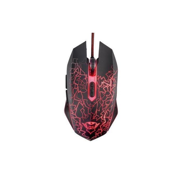 RATÓN TRUST GXT 105 GAMING - SELECCIÓN VELOCIDAD 600-2400PPP - 6 BOTONES - ILUMINACIÓN LED - USB - CABLE 1.8M 1 RATÓN TRUST GXT 105 GAMING - SELECCIÓN VELOCIDAD 600-2400PPP - 6 BOTONES - ILUMINACIÓN LED - USB - CABLE 1.8M 1