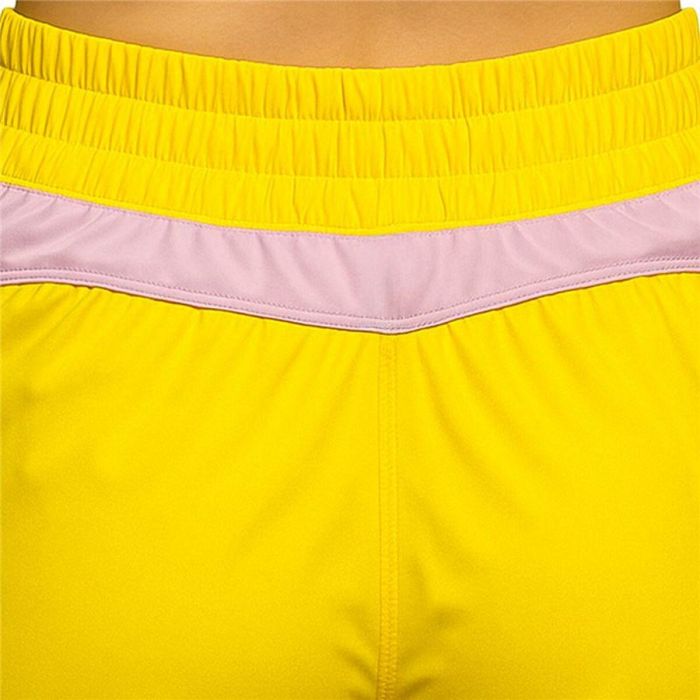 Pantalón Corto Deportivo Black Limba Black Limba Boxwear Mujer Amarillo Mujer Fitness 1