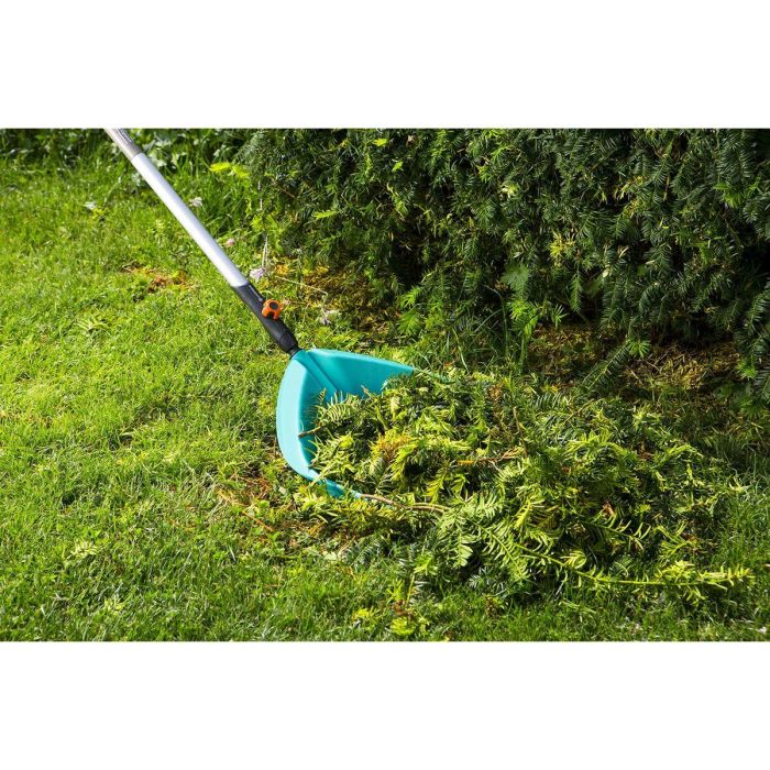 Rastrillo para Recoger Hojas Gardena Combisystem 3 en 1 Turquesa 8 Rastrillo para Recoger Hojas Gardena Combisystem 3 en 1 Turquesa 8
