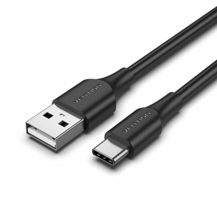 Cable USB Vention Negro 3 m