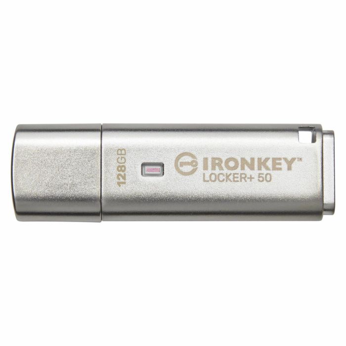 Memoria USB Kingston IKLP50 Gris 128 GB 0 Memoria USB Kingston IKLP50 Gris 128 GB 0