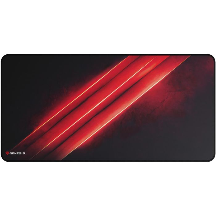 Genesis Carbon 500 Maxi Flash G2 Alfombrilla de ratón gaming XL 900x450mm Negro Rojo, superficie SPEED, antideslizante, resistente al agua 1 Genesis Carbon 500 Maxi Flash G2 Alfombrilla de ratón gaming XL 900x450mm Negro Rojo, superficie SPEED, antideslizante, resistente al agua 1