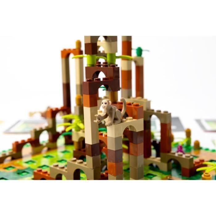 Lego Monkey Palace - Asmodee - ¡Construye tu camino hacia la victoria ladrillo a ladrillo! - 10 años y más - 2 a 4 jugadores - 45 min 4 Lego Monkey Palace - Asmodee - ¡Construye tu camino hacia la victoria ladrillo a ladrillo! - 10 años y más - 2 a 4 jugadores - 45 min 4