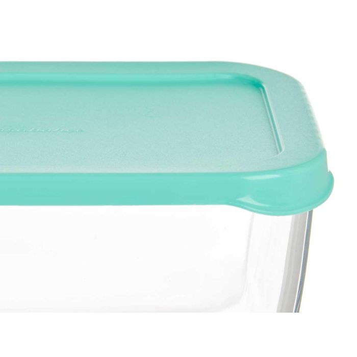Fiambrera Snow Box Tapa Verde 790Ml Pasabahce 16X7CM (12 Unidades) 3 Fiambrera Snow Box Tapa Verde 790Ml Pasabahce 16X7CM (12 Unidades) 3
