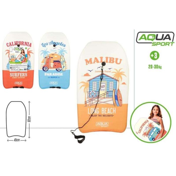 Tabla de surf 84 cm. soporta 20/30 kg. - modelos surtidos 1 Tabla de surf 84 cm. soporta 20/30 kg. - modelos surtidos 1