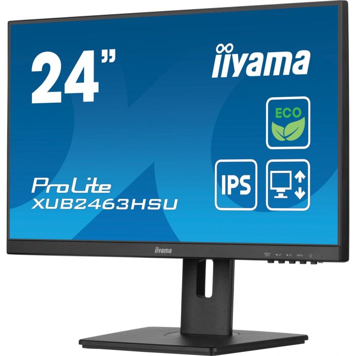 iiyama XUB2463HSU-B1 Monitor ProLite 24" FHD IPS 1920x1080 100Hz 3ms HDMI DP USB Pivot Negro 10 iiyama XUB2463HSU-B1 Monitor ProLite 24" FHD IPS 1920x1080 100Hz 3ms HDMI DP USB Pivot Negro 10