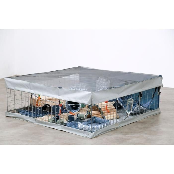 Recinto modular - ZOLUX - Neo park - Parque para pequeños animales - Cobayas - 105X105X35 - 1,10 m² 2