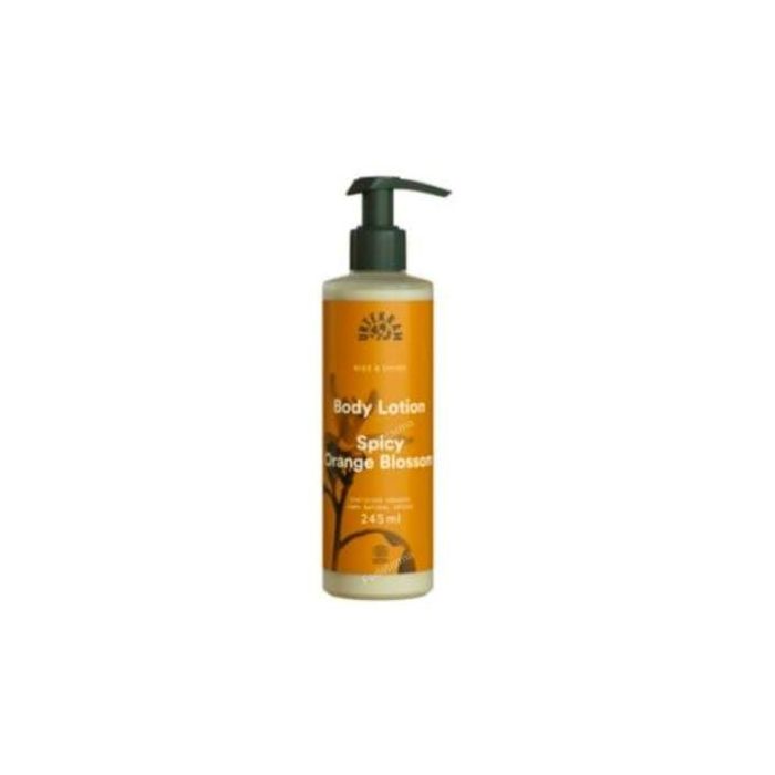 URTEKRAM Loción Corporal Azahar Orange Blossom 245ml - Con Manteca Karité Bio - COSMOS ORGANIC Vegano