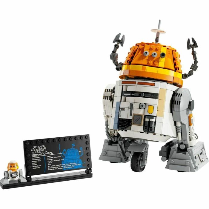 LEGO Star Wars 75416 Ahsoka, el droide astromecánico Chopper (C1-10P), set de construcción, a partir de 10 años 18 LEGO Star Wars 75416 Ahsoka, el droide astromecánico Chopper (C1-10P), set de construcción, a partir de 10 años 18