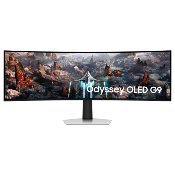 Samsung Monitor Gaming Ultrapanorámico Curvo Odyssey OLED G9 S49CG934SU 49" Dual QHD 240Hz 0.03ms OLED Multimedia Plata 1