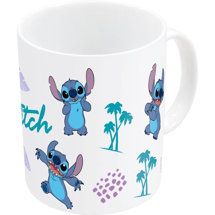 Taza Mug Stitch Azul Lila Cerámica 350 ml 0 Taza Mug Stitch Azul Lila Cerámica 350 ml 0